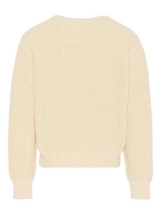 25FW [키즈] 엠에스지엠 캐시미어 니트 F5MSJUJP090 013 White - MSGM