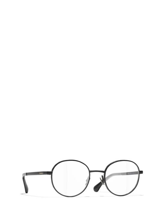 26FW 샤넬 안경 CH2225 C101 SATIN BLACK - CHANEL