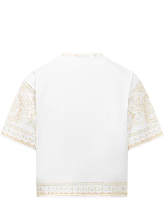 26SS 베르사체 반팔 티셔츠 10231611A17251 5Y570 WASHED OUT GOLD - VERSACE