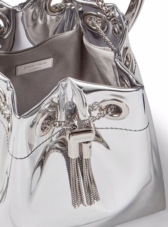 26SS 지미추 클러치/파우치 BONBONXVKSILVER Metallic - JIMMY CHOO