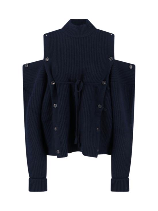 25FW 셋추 스웨터 U232Y005W020NAVY Blue - SETCHU