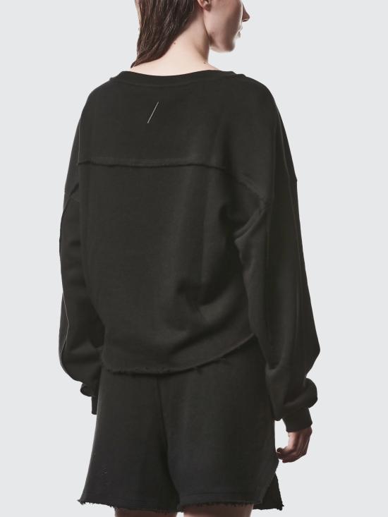 26SS 톰크롬 스웨터 NWS496BLACK Black - THOM KROM