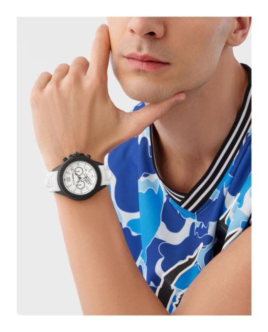  플레인스포츠 손목시계 PS6BA0224 BLACK OS - PLEIN SPORT