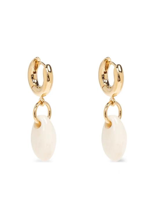 26SS 이자벨마랑 스몰 후프 펜던트 귀걸이 BL0234FA C1B21B 23EC ECRU - ISABEL MARANT