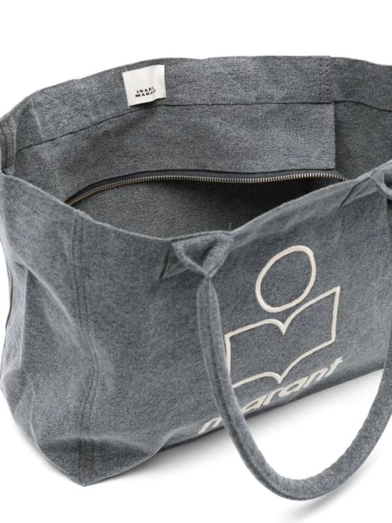 26SS 이자벨마랑 YENKY 옌키 로고 토트백 PM0062FA A1X19M 02FK FADED BLACK - ISABEL MARANT