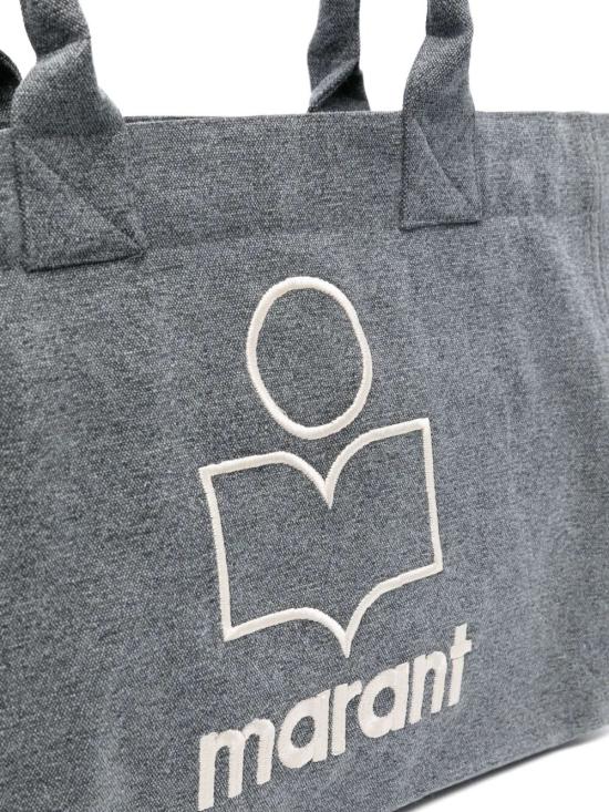 26SS 이자벨마랑 YENKY 옌키 로고 토트백 PM0062FA A1X19M 02FK FADED BLACK - ISABEL MARANT