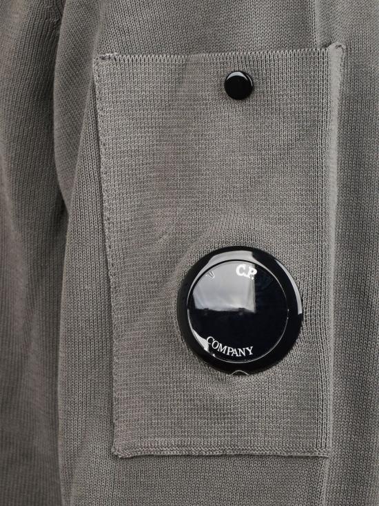 26SS 씨피 컴퍼니 스웨터 20CMKN105A 006323O921 Grey - C.P. COMPANY