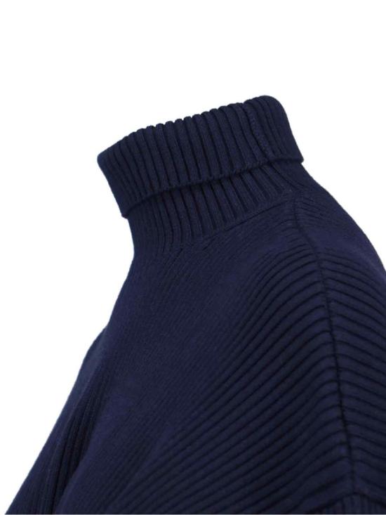 25FW 발렌시아가 미디 원피스 850028 T17594140 Blue - BALENCIAGA
