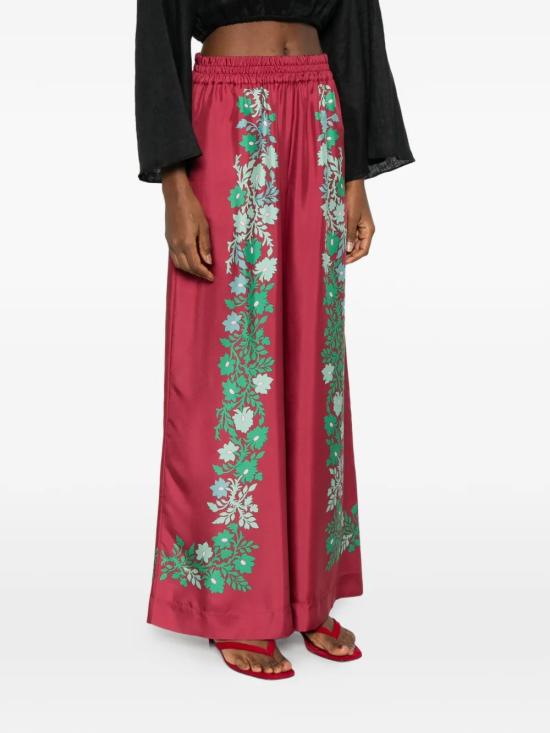 26SS 라 더블제이 스트레이트 팬츠 TRO0026SILREG02RE01 Red - LA DOUBLEJ