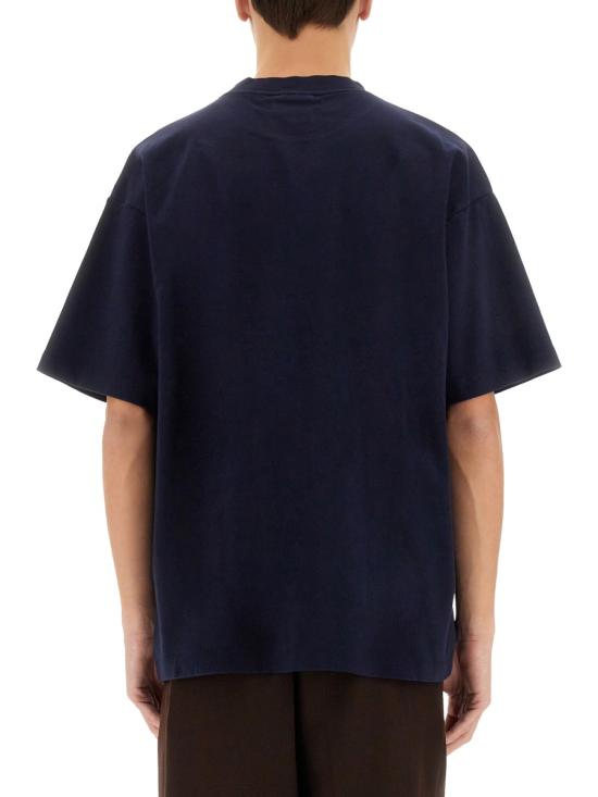 26SS 드롤드무슈 반팔 티셔츠 TS202 CO002NAVY BLUE - DROLE DE MONSIEUR