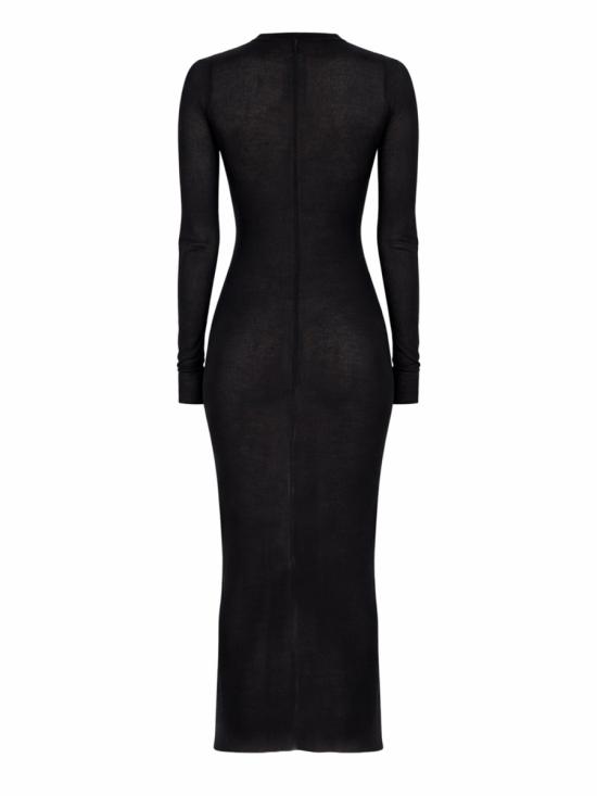 26SS 릭 오웬스 롱 원피스 RP01F6546 RC09 BLACK - RICK OWENS