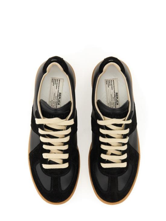 26FW 마르지엘라 카프스킨 레플리카 스니커즈 S58WS0109 P1895H6851 BLACK - MAISON MARGIELA