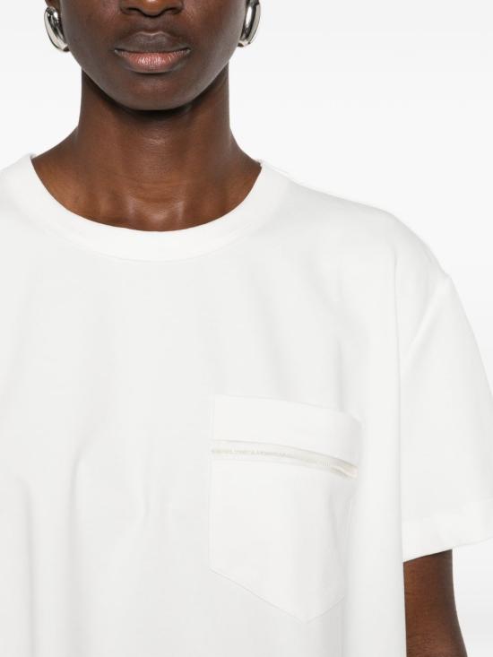 26SS 파비아나 필리피 반팔 티셔츠 JED266F155L772 0142 - FABIANA FILIPPI