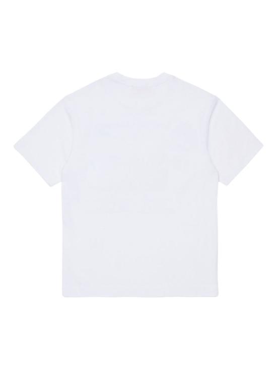 26SS [키즈] 디젤 티셔츠 J02583 KYAYSK100 White - DIESEL