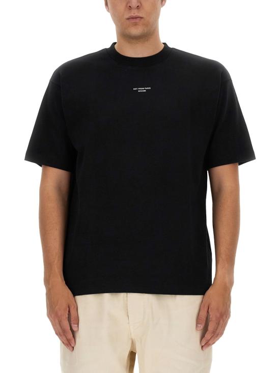 26SS 드롤드무슈 반팔 티셔츠 TS202 CO002BLACK - DROLE DE MONSIEUR