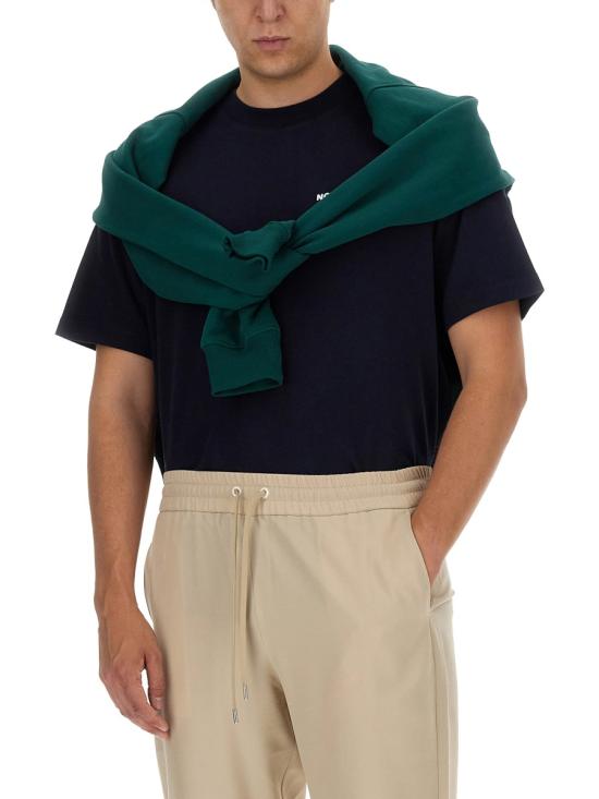 26SS 드롤드무슈 반팔 티셔츠 TS203 CO002NAVY BLUE - DROLE DE MONSIEUR