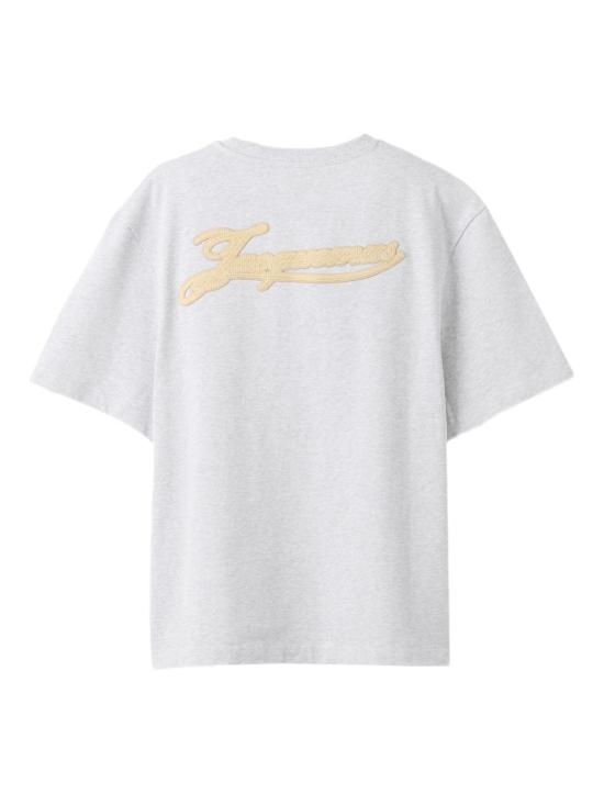 26SS 자크뮈스 반팔 티셔츠 TSM00624 AJ000459CI Grey - JACQUEMUS