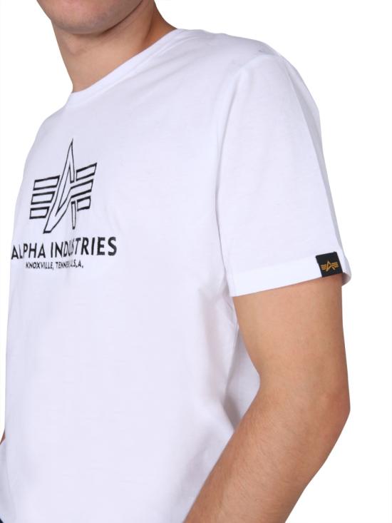  알파 반팔 티셔츠 118505 WHITE - ALPHA