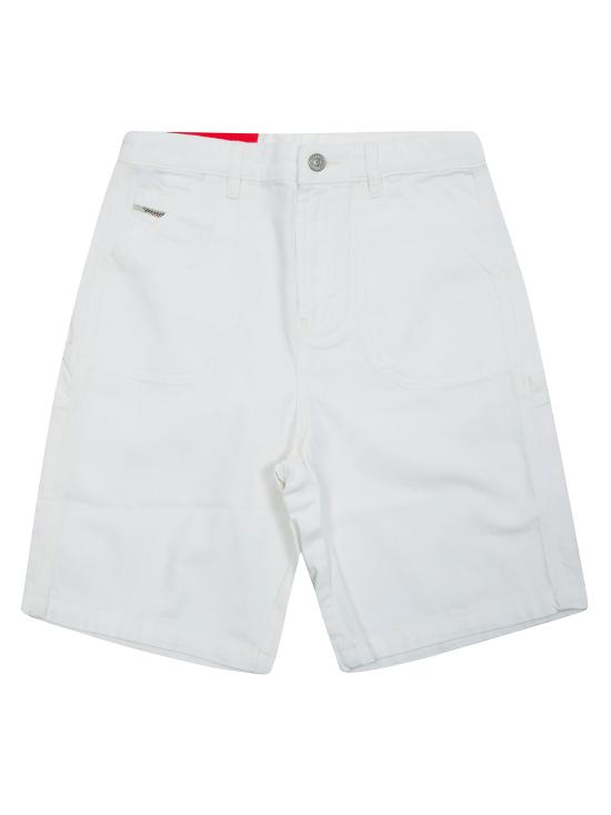 26SS [키즈] 디젤 쇼츠/버뮤다 J02535 KXBRZ K141 BIANCO