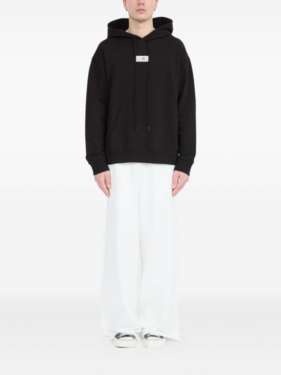 26SS MM6 메종마르지엘라 뉴메릭 후드 티셔츠 SH0GU0033 M25025900 Black - MM6 MAISON MARGIELA