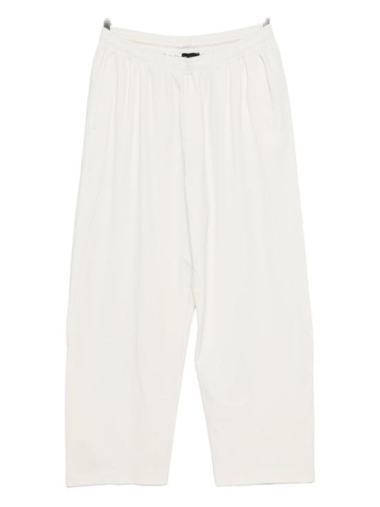 26SS 엠포리오 아르마니 스트레이트 팬츠 EM004748 AF17659U1053 White