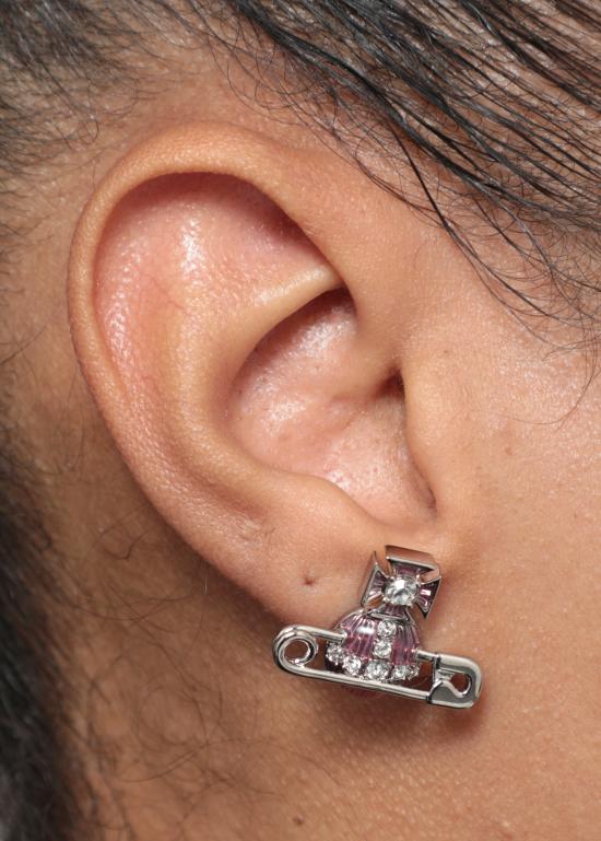 25FW 비비안웨스트우드 이어링 6201033P 02P639P639 Pink - VIVIENNE WESTWOOD