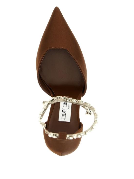 26SS 지미추 힐/펌프스 STEVIE100 SATBRONZE Brown - JIMMY CHOO