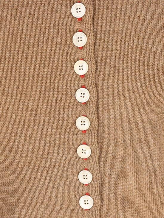 26SS 셀린느 헤리티지 캐시미어 트윈세트 가디건 RY0NG 317V02CM Camel - CELINE