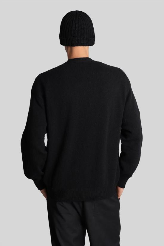 25FW 라니우스 가디건 430587 F5LAMACA002 Black - LANEUS