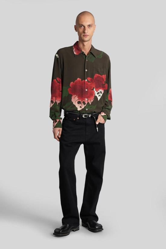 25FW 아워레가시 긴팔 셔츠 430184 M4252AH GREEN - OUR LEGACY