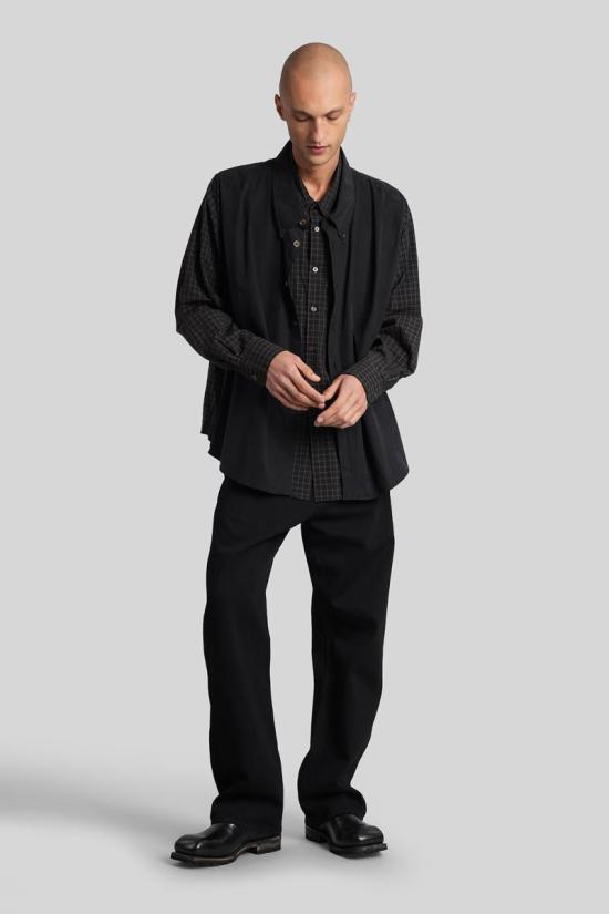 25FW 아워레가시 긴팔 셔츠 430185 M4252DB Black - OUR LEGACY