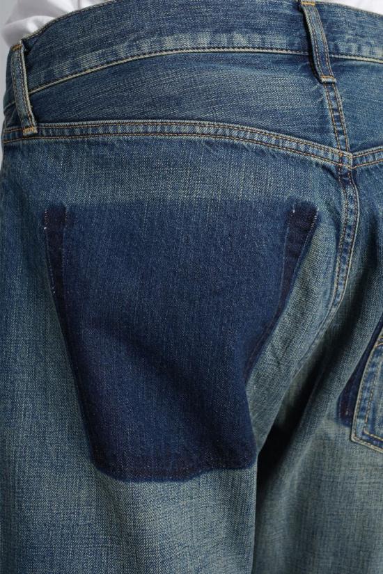 25FW 와타나베 준야 데님 팬츠 430673 WP P216 W25 BLUE - JUNYA WATANABE