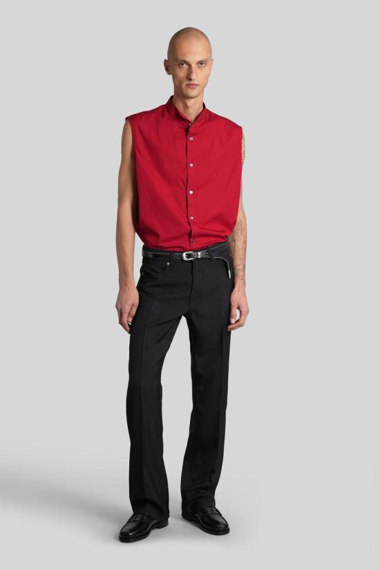 25FW 아워레가시 긴팔 셔츠 430186 M4252WL RED - OUR LEGACY