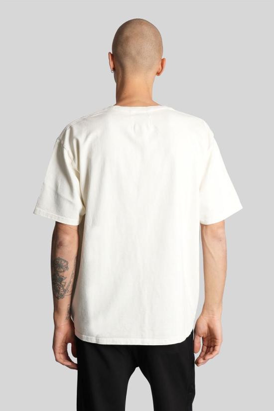 25FW 루드 반팔 티셔츠 428976 RHFW25TT04012 Beige - RHUDE