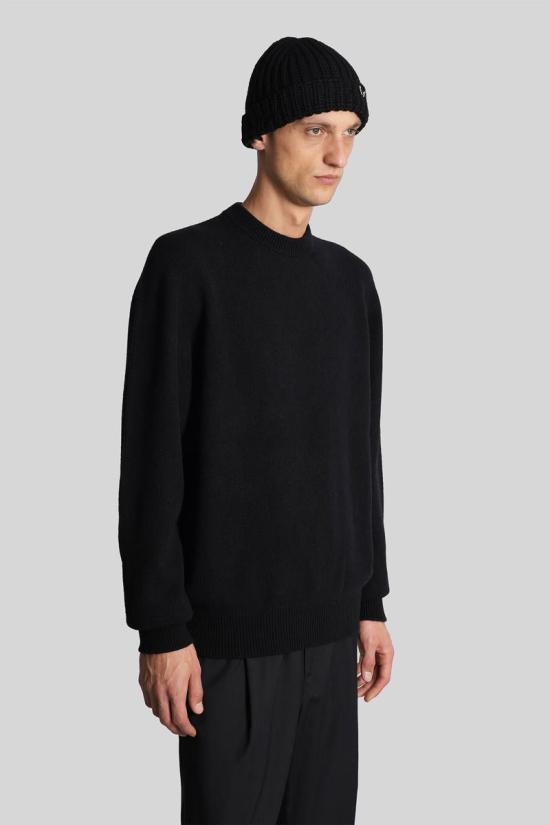 25FW 라니우스 스웨터 430592 F5LAMAJP005 Black - LANEUS