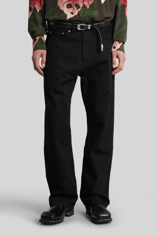 25FW 아워레가시 데님 팬츠 430181 M2255TCB Black