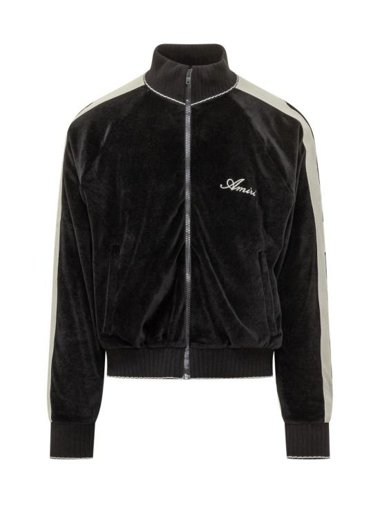 26SS 아미리 집업 니트 AMOUJA1003 001 Black