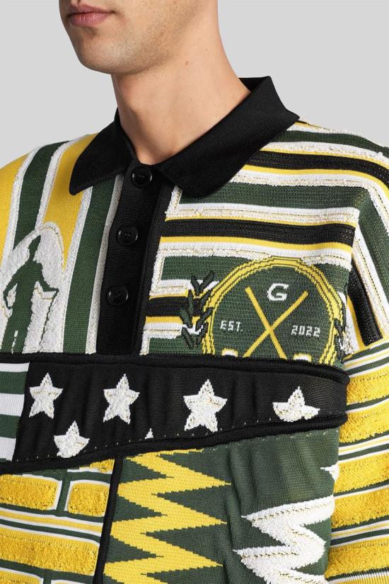 25FW 피디에프 긴팔 셔츠 431205 DFM07006MC075 YELLOW - PDF