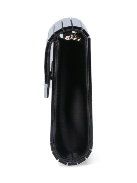 26SS 지미추 클러치/파우치 CANDY ACR BLACK Black - JIMMY CHOO