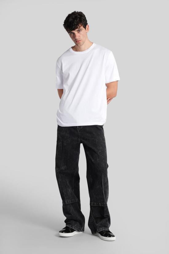 25FW 랑방 반팔 티셔츠 425578 RM TS0112 J040 H25 WHITE - LANVIN