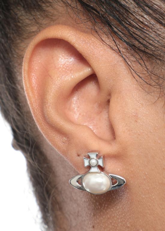 25FW 비비안웨스트우드 이어링 6201037I 02P693P693 Silver - VIVIENNE WESTWOOD