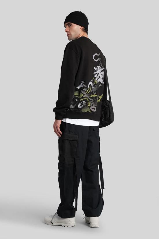 25FW 마하리쉬 스웨터 431584 7125 Black - MAHARISHI