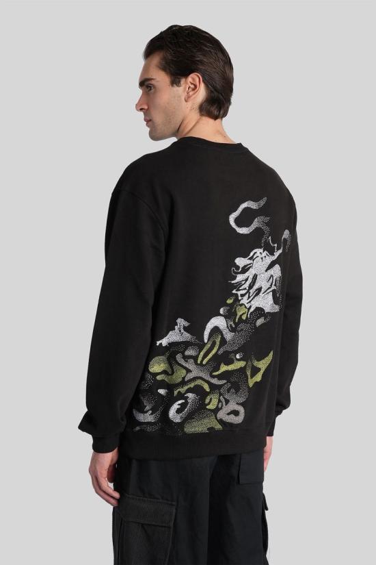 25FW 마하리쉬 스웨터 431584 7125 Black - MAHARISHI