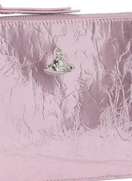 25FW 비비안웨스트우드 클러치/파우치 5B01000BW L00A7G404 Pink - VIVIENNE WESTWOOD