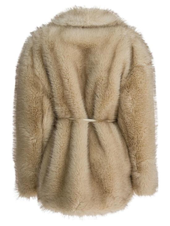 25FW 스포트막스 ROSARIA 로사리아 포 퍼 코트 2522906012ROSARIA003 Beige - SPORTMAX