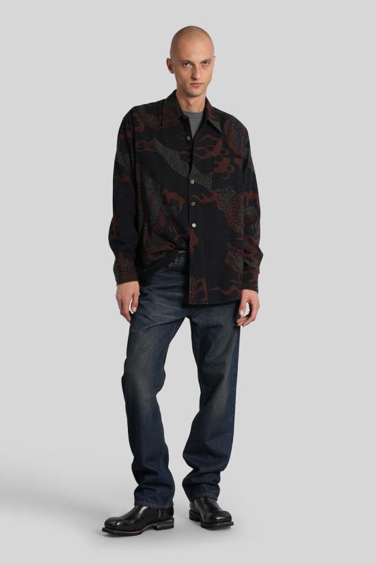 25FW 아워레가시 긴팔 셔츠 430183 M4252AB Black - OUR LEGACY