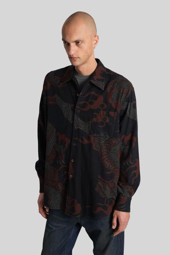 25FW 아워레가시 긴팔 셔츠 430183 M4252AB Black - OUR LEGACY