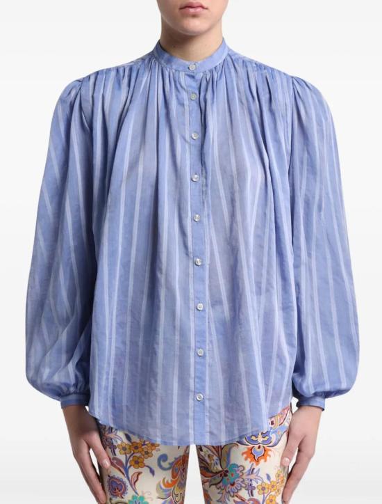 25FW 에트로 셔츠 WRIA004899TR581B0309 CLEAR BLUE - ETRO