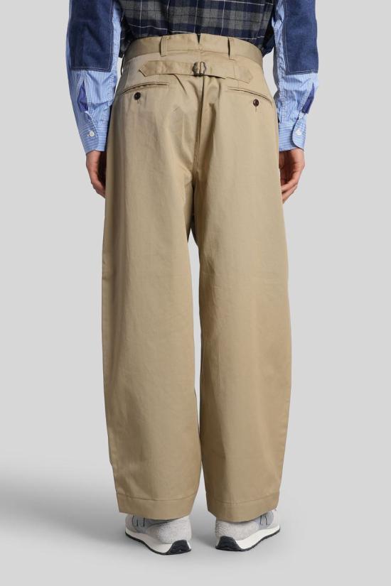 25FW 와타나베 준야 숏팬츠 430674 WP P907 W25 Beige - JUNYA WATANABE