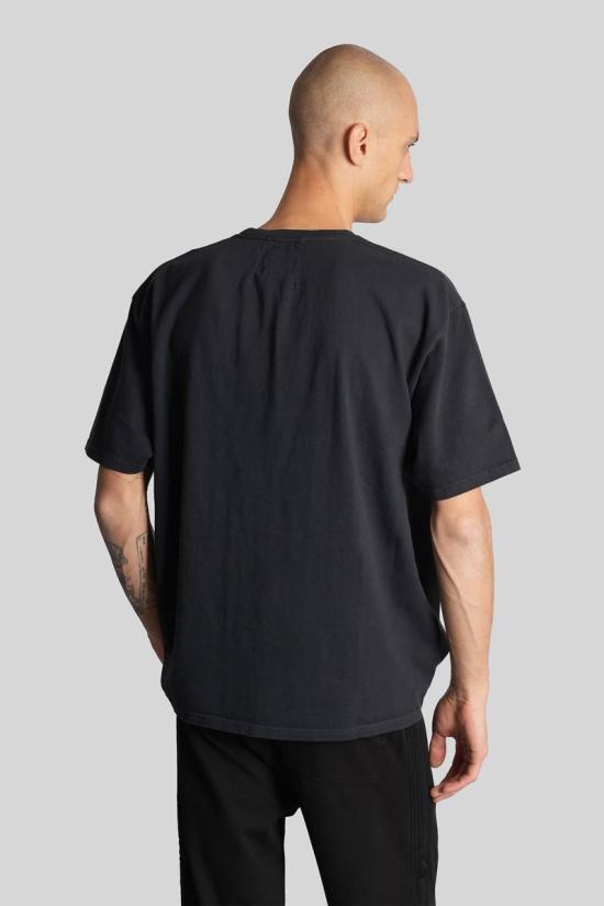 25FW 루드 반팔 티셔츠 428975 RHFW25TT01012 Black - RHUDE